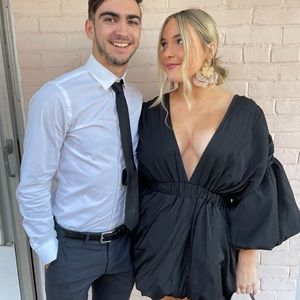 Pretty Little Thing puff dress (runs small) size 12